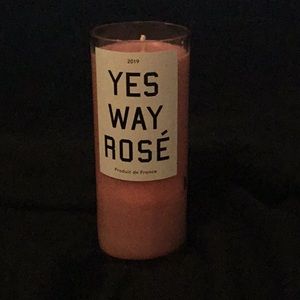 Recycled Wine Bottle Candle